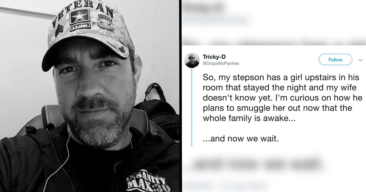 Hilarious Guy Live Tweets His Step-Son Trying To Sneak A Girl Out Of The House